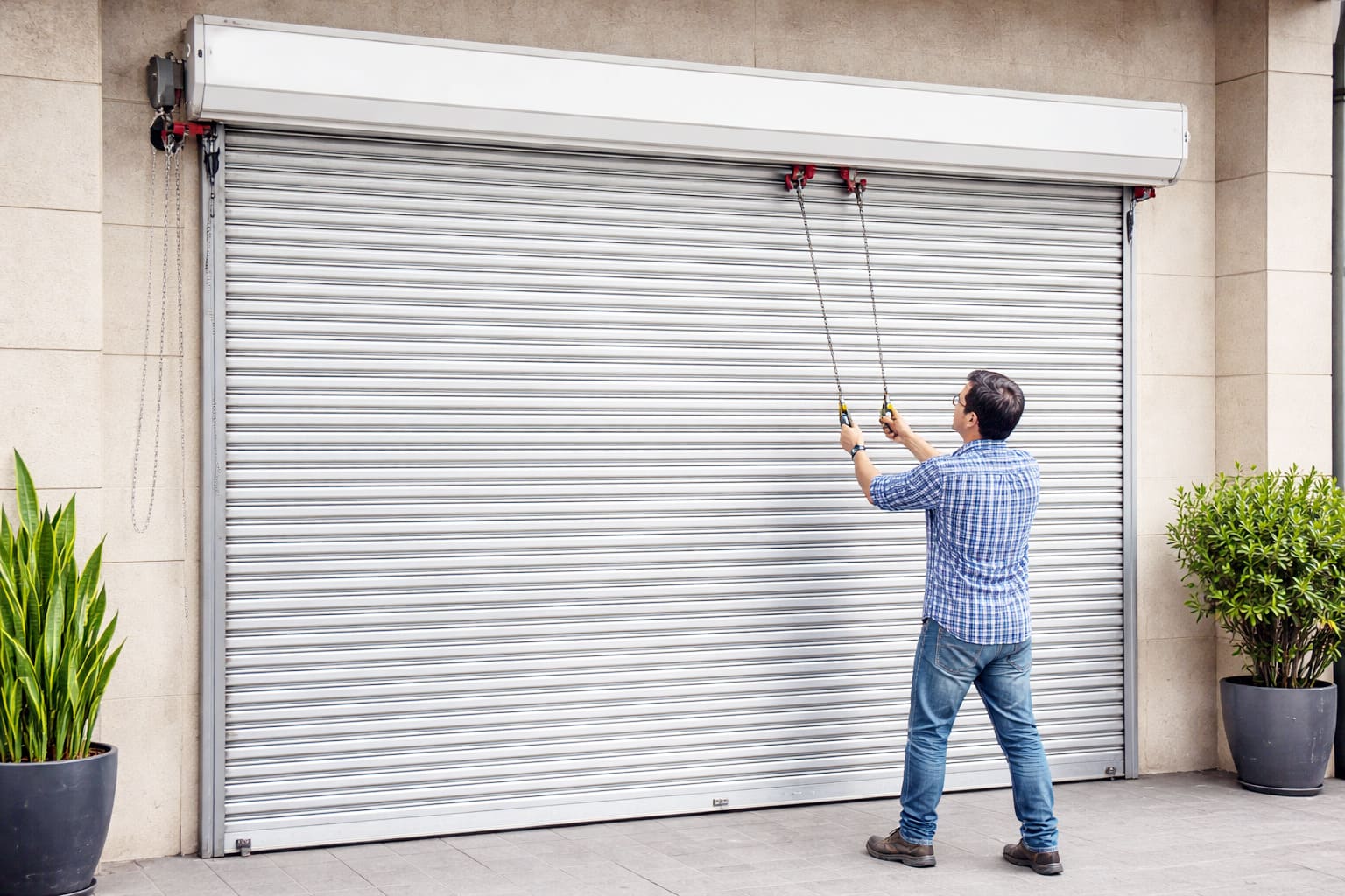 New rolling shutter installation